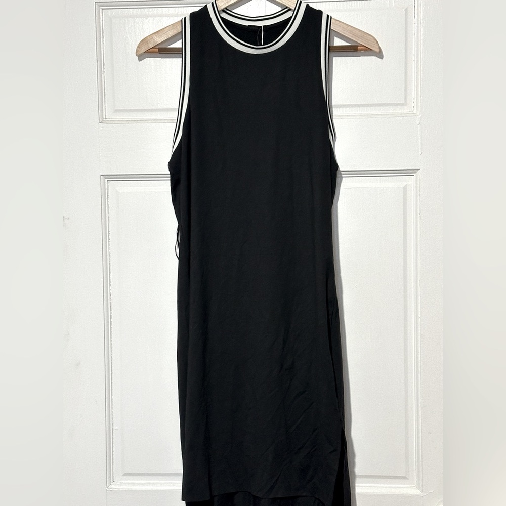 Sporty halter tank dress